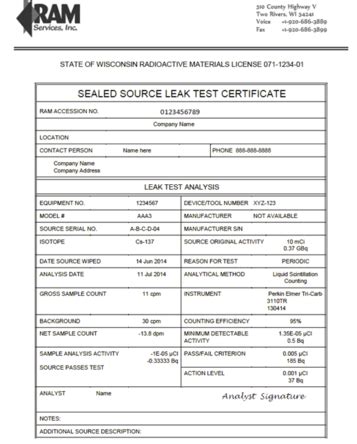 39.35 leak testing of sealed sources|nrc leak testing requirements.